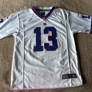 New York Giants Odell Beckham #13 Color Rush Football Jersey